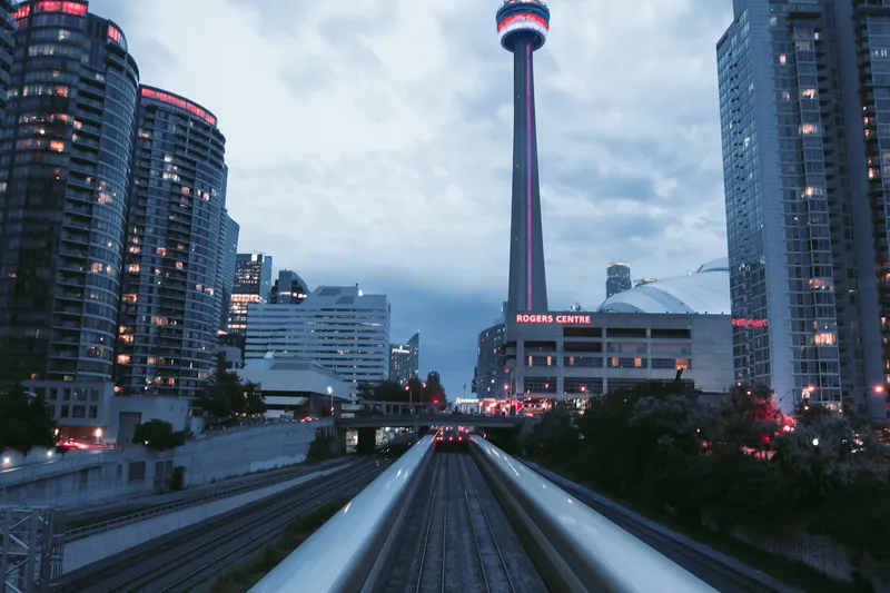 Quito colonial center with the Basilica del Voto Nacional and historic architecture